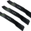 112 CM 3 X gräsklippare kniv för Husqvarna RIDER R 15 155 15V2 15V2S T 16 175 18 PRO