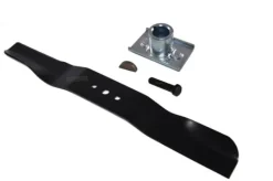 56 CM gräsklippare kniv + knivfäste + kil + skruv för Scheppach