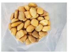 Online 20 kg Polerad småsten Flodsten Pebbles Trädgårdsgrus Prydnadsgrus Gul Trädgårdsstenar & Klivstenar