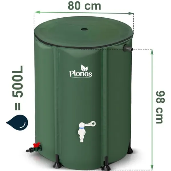 500 l regnvattentank Plonos PL-521