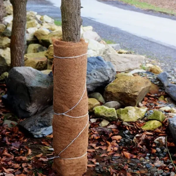 7 m Kokosfibermatta Vinterskydd Släntmatta Kokosfibermatta 800 g/m² 0,25 m bred