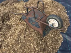 136 m² Ogräsbekämpningsmembran Ogräsfoder Mulchliner 100 g 2 m bred