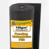 10 m² Ogräsbekämpningstyg Trädgårdsfleece Mulchtyg Ogräsbekämpningsmembran 150 g 1 m bred PES Markduk & Fiberduk