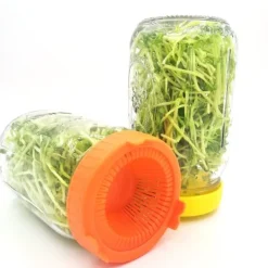 Online 4 st. lättsköljda och dränerade plastlock för grodlock med bred öppning Kit För Växt- & Örtplantering