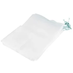 50 st. Skyddspåsar för växter och frukter med dragsko och nätpåse mot insekter och skadedjur, trädgårdsredskap 30*20 cm