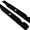 2 X 46 CM 36" gräsklippare kniv för Husqvarna LT-112, LT-130, LTH-130