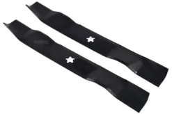 Hot 2 X 49 CM gräsklippare kniv för Husqvarna Electrolux AYP LT LTH 100 112 120 125 131 141 151 154 Trädgårdsmaskiner