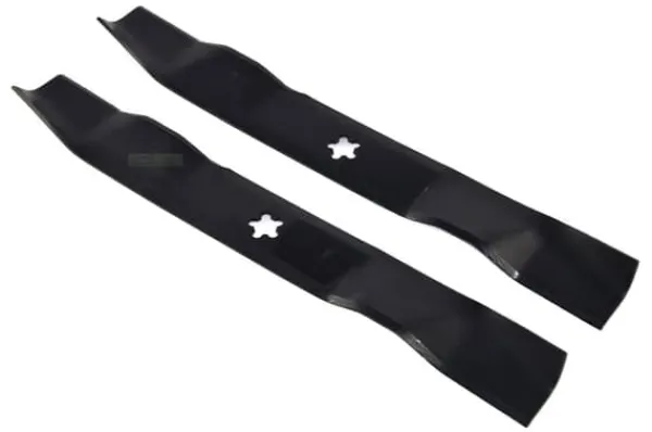 Sale 2 X 49 CM gräsklippare kniv för Husqvarna McCulloch Flymo Partner Jonsered 5811163-01 5321925-55 Trädgårdsmaskiner