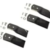 Online 4 X 17CM gräsklippare kniv för Stiga Ready Park Villa 85 95 105 Combi 1134-7880-01 1134-9119-01 Trädgårdsmaskiner