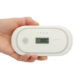 New Alecto Set med rökdetektor och kolmonoxidvarnare Vit Rök- & Koloxiddetektorer