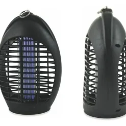 Anti-Mygga Lampe 4 LED UV Oval Elektrisk och Tyst för Inomhus med Räckvidd på 40 m²