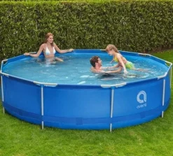 Viking Choice Avenli 305 cm Rund Poolset med Pump för Trädgårdsentusiaster