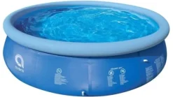 Viking Choice Avenli 244cm Rund Uppblåsbar Poolset med Pump & Filtersystem - Perfekt för Trädgårdsentusiaster