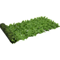 Discount Balkongskärm gröna blad 300x75 cm Valvbågar, Spaljéer, Bersåer & Pergolor