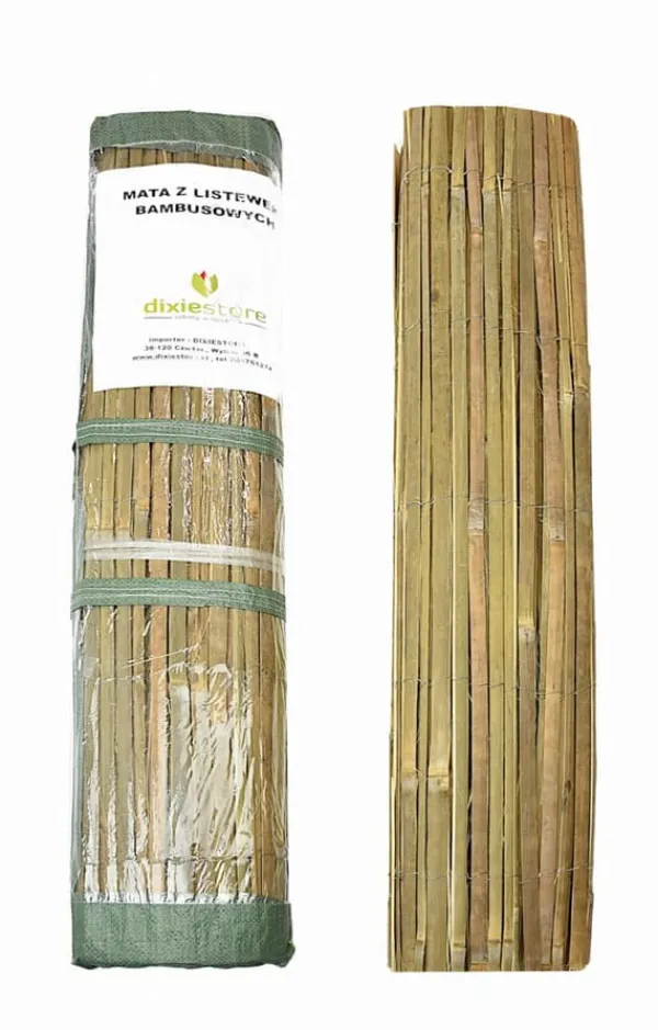 Bambu matta 2 × 5 m – insynsskydd balkong, terrass, trädgård
