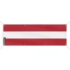 Hot Banner - PIXELFORMA - Österrikes flagga - 8 öljetter - 170x510 cm - Slitstark polyester Flaggor & Vindstrutar