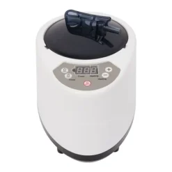 New Bastuångare, 3L kapacitet, 1000W effekt, fjärrkontroll, EU-kontakt, 220V~50Hz Bastu