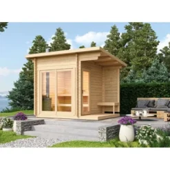 Hot Bastustuga Saunasell Halden Small Bastu