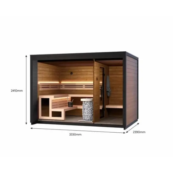 Clearance Bastustuga Saunasell Patio M Bastu