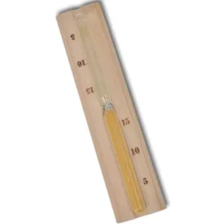 Clearance Bastutillbehör - Living Bastutillbehör 5 delar hink sked timglas termo/hygrometer Bastu