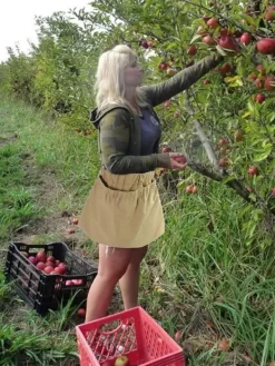 New Berry Foderpåse Multipurpose Slitstark Nylon Frukt Foraging förvaringsväska med spänne Trädgårdskorgar