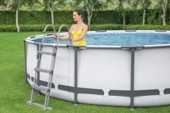 Discount Bestway Steel Pro Max 549x122 cm grå - komplett set Pooler
