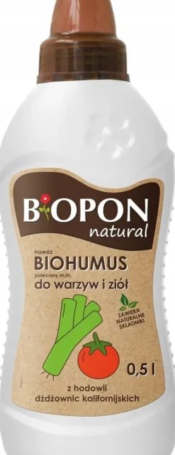 Online BIOHUMUS - FÖR GRÖNSAKER OCH ÖRTER 0,5L - BR BIO-1901 Gödningsmedel