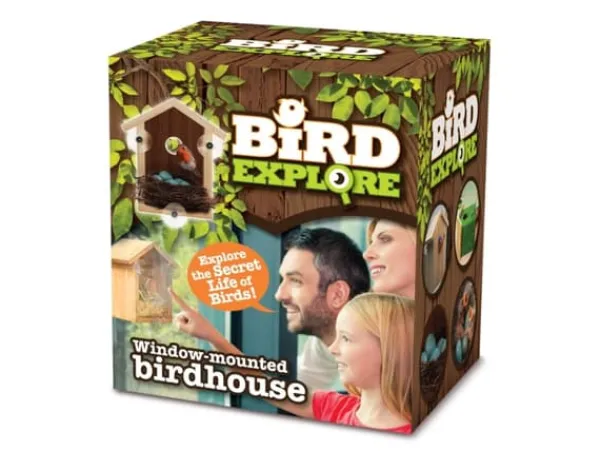 Bird Explore - Window-mounted Birdhouse