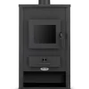 Viking Choice BLIST B2E Högeffektiv vedspis med vattenmantel, 15 kW, för centralvärmesystem