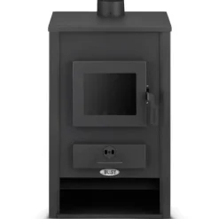 Viking Choice BLIST B2E Högeffektiv vedspis med vattenmantel, 15 kW, för centralvärmesystem