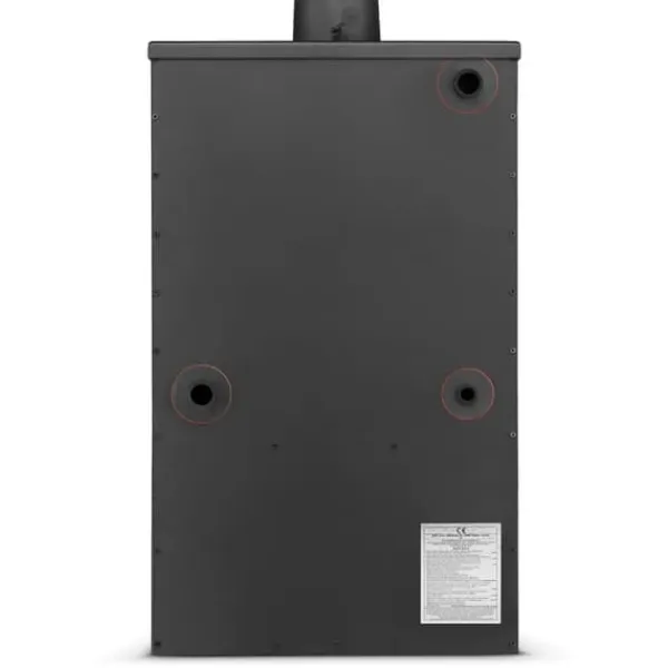 Sale BLIST B2E Modern Design Vedspis med Vattenmantel - 15 kW, Miljövänlig Uppvärmning för Designmedvetna Hem Vedeldade Kaminer