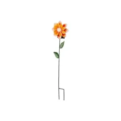 Discount Blomma med Solens Ljus 11x6x49,5cm Lumineo Trädgårdsprydnader