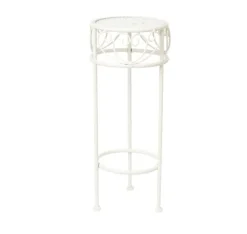 Blomstativ SANDY D20xH50cm, antikvit