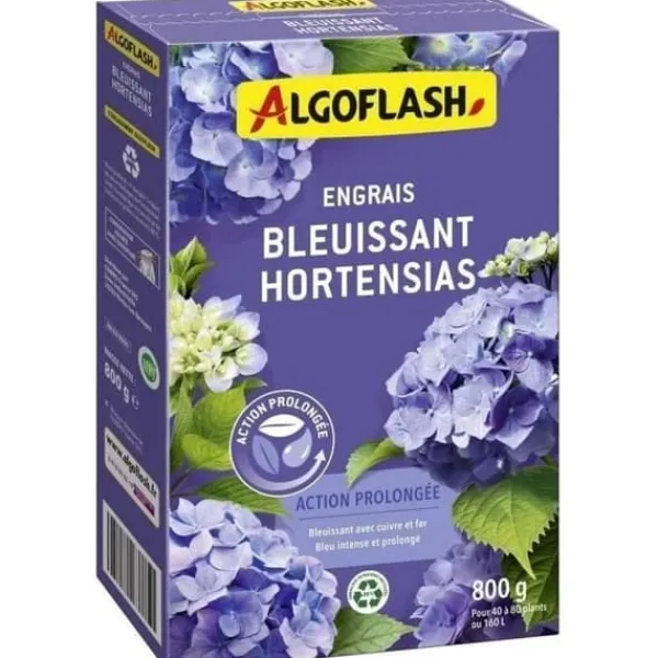 Blue Hydensias Gödselmedel - Algoflash Naturasol Naturasol - Utökad åtgärd 800g Gödningsmedel