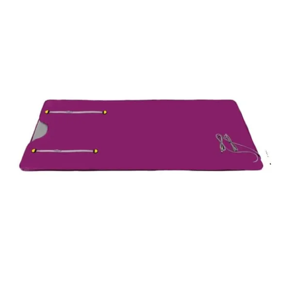 Online Bärbar Bastufilt, Justerbar Temperatur, Användarvänlig Design,LILA Bastu