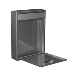 Discount Brevbox - Perel - Ibiza - Rostfritt stål - Väggmonterad - 2 nycklar ingår Postlådor & Brevlådor