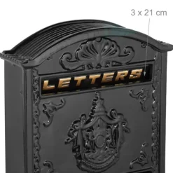Brevinkast, Vintage-stil, 42x28x10 cm