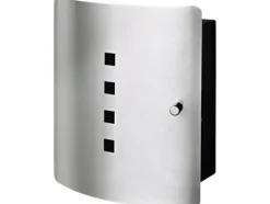 Sale Burg Wächter Nyckelskåp Quad 6204/10 Ni 33520 Antal krokar 10 Rostfritt stål, svart Postlådor & Brevlådor