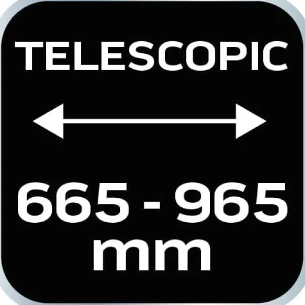 Clearance Bypass-sekatör 665 mm, räckvidd upp till 42 mm, växel, teleskophandtag Trädgårdsverktyg