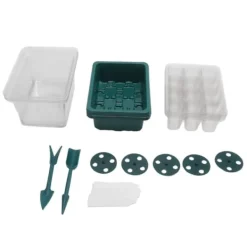 Best 12-cells fröstartbricka med justerbar fuktighetskupolbas för fröodling Kit För Växt- & Örtplantering
