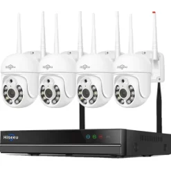 16CH NVR säkerhetssystem, 5MP hög upplösning, IP66 vattentålig,3T（utomhus sport）, EU-plugg, 16CH NVR 5MP 4 Cas