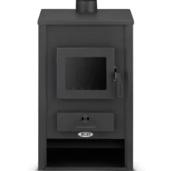 Discount CV Vedkamin - stål - fristående - 15kw Vedeldade Kaminer