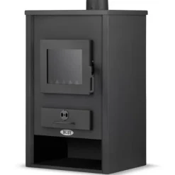 Discount CV Vedkamin - stål - fristående - 15kw Vedeldade Kaminer