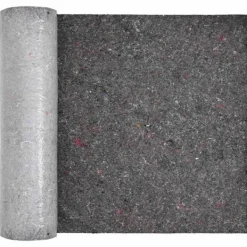 Dammfleece 500 g/㎡ 1x50 m - Barriär för vattenträdgård | Färg: Svart | Storlek: 1x50 m