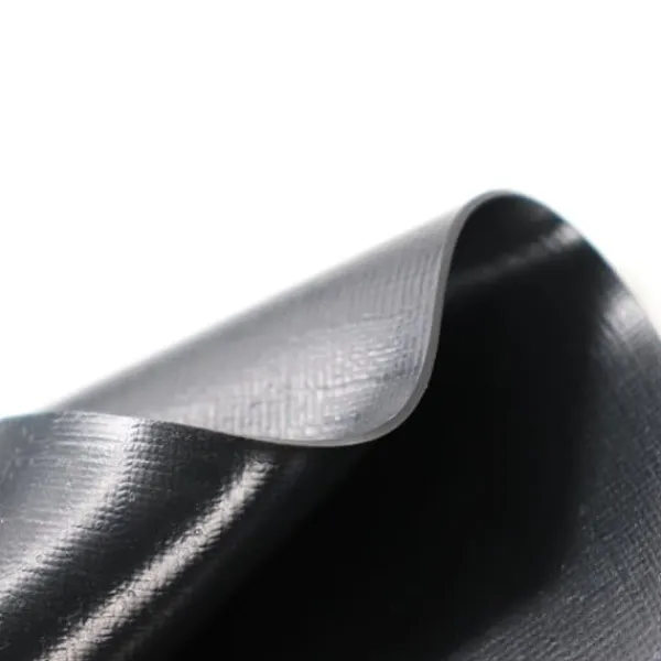 Dammfoder PVC 1 m x 8 m 0,5 mm Svart Trädgårdsdammfoder