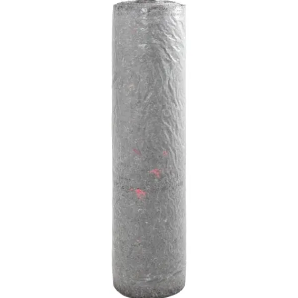 Online Dammmadrass Grå 1 x 25 m Polyester och Bomull Fontäner & Dammar