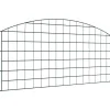 vidaXL Dammskydd Set 5 pcs Grön 100 x 50 cm Stål