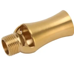 New Dammspridare Vattenfontänmunstycke Koppar Istorn Kaskad Cederträ Spruthuvud För Trädgårdsdamm G1/2in Utvändig Gänga 7.1cm Fontäner & Dammar