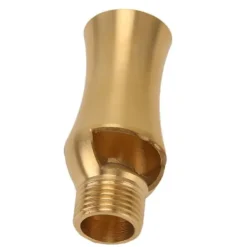 New Dammspridare Vattenfontänmunstycke Koppar Istorn Kaskad Cederträ Spruthuvud För Trädgårdsdamm G1/2in Utvändig Gänga 7.1cm Fontäner & Dammar