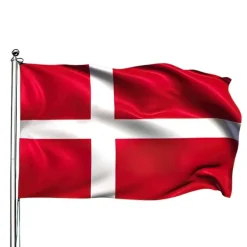 Best Danmark Flagga - 150 x 90 cm Flaggor & Vindstrutar